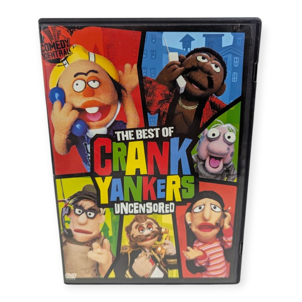 The Best of‎ Crank Yankers Uncensored DVD Comedy Central 2007 Puppet Comedy
